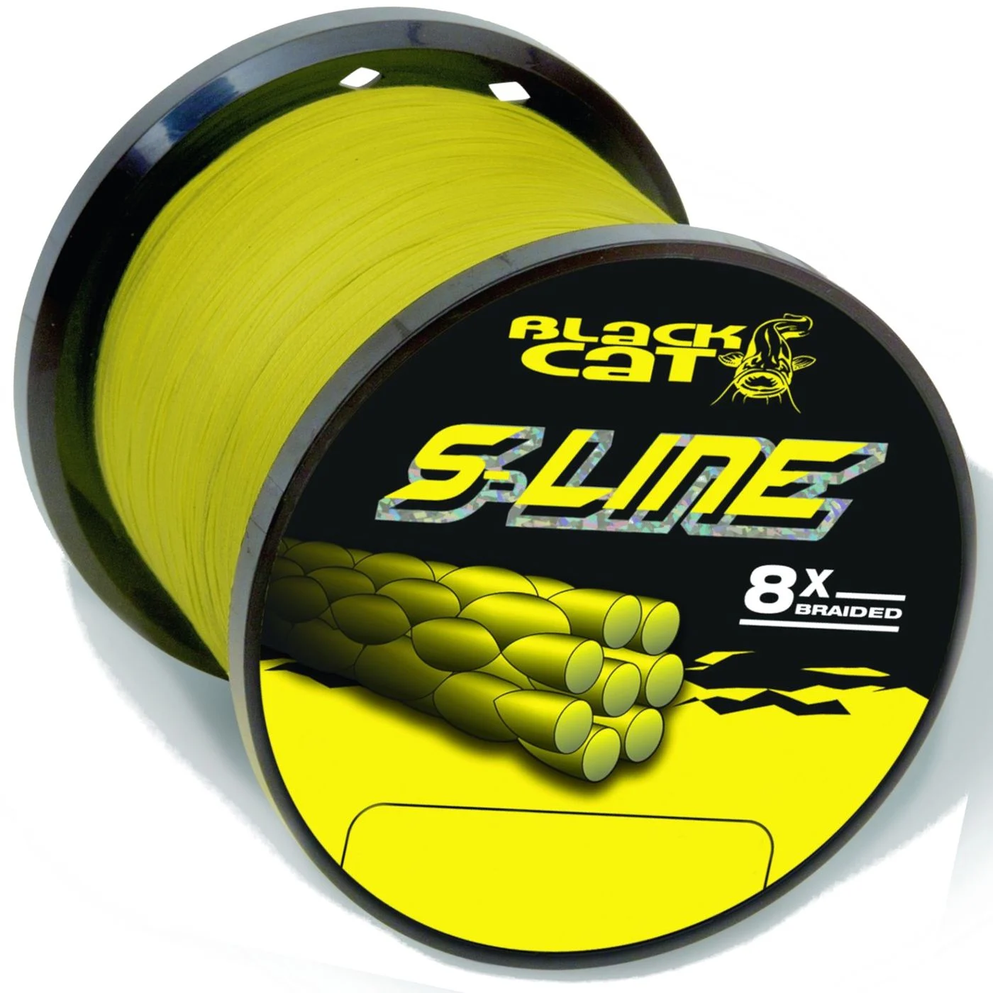 Black Cat S-Line Schnur - 3000m Wallerschnur