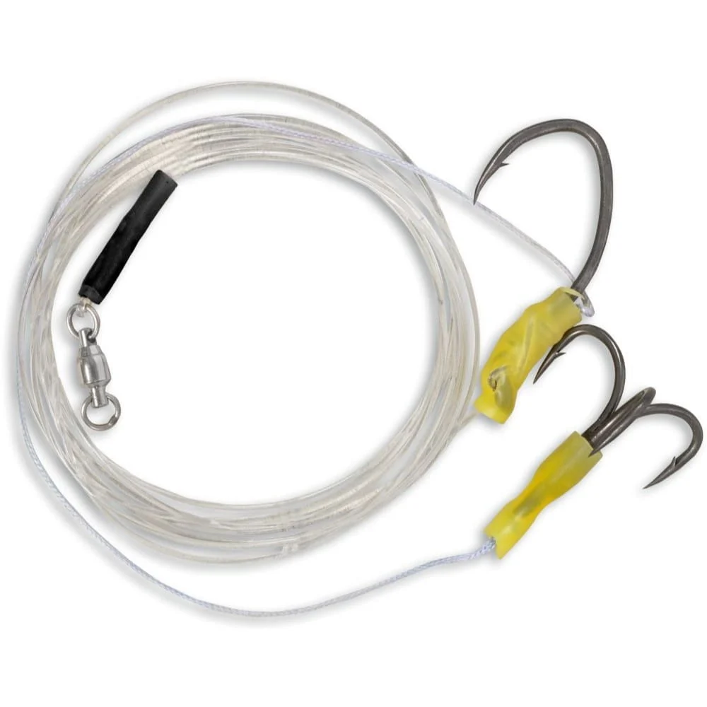 Black Cat Universal Rig 2,0 m 2 Haken 8/0+3/0