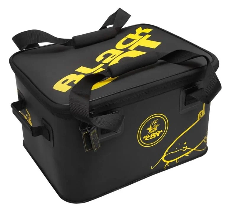 Black Cat Welded Carrier Angeltasche