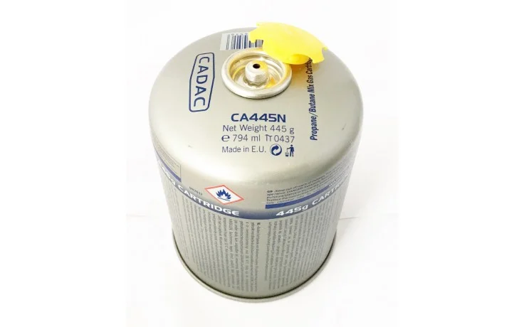 Cadac Schraubkartusche 445 g Ventil Gas Kartusche Kocher Butan Propan Mix