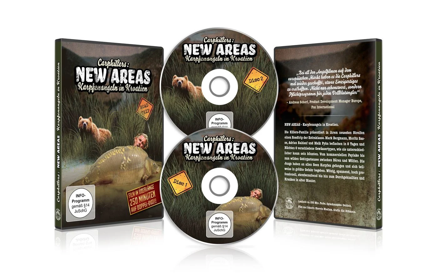 Carp Killers DVD New Areas - Karpfenangeln in Kroatien - Angelfilm