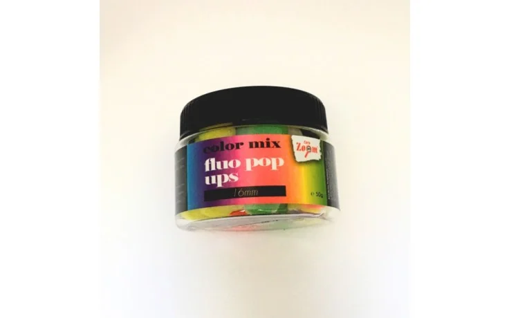 Carp Zoom Fluo Pop Ups 20 mm 50 Gramm Colour Mix Bolilies
