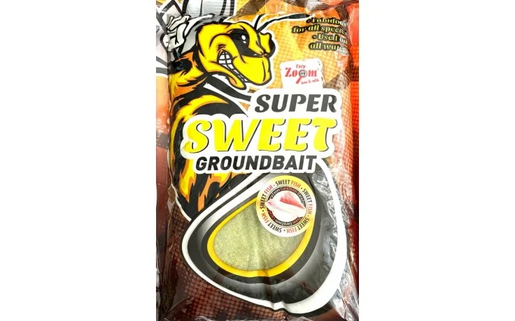 Carp Zoom Super Sweet Anfütterungsmittel für Karpfen & Friedfische 1 kg