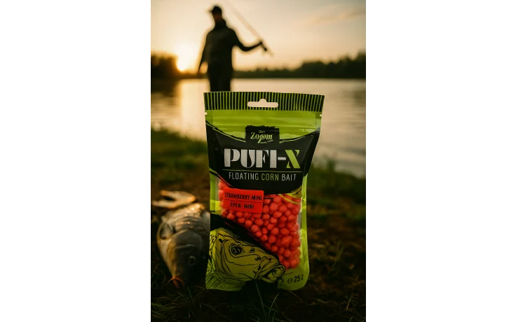 Carp Zoom Pufi - X Floating Corn Bait Angelköder Mais, schwimmend Strawberry mini 25 Gramm