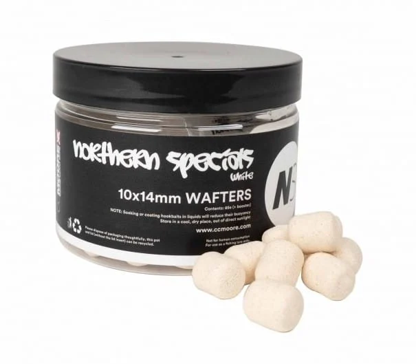 CC Moore NS1 Dumbell Wafters White 10x14 mm