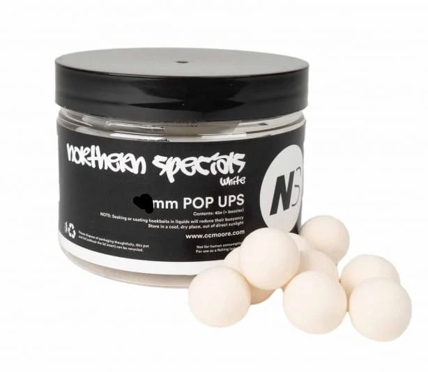 CC Moore NS1 Pop Ups 14 mm White