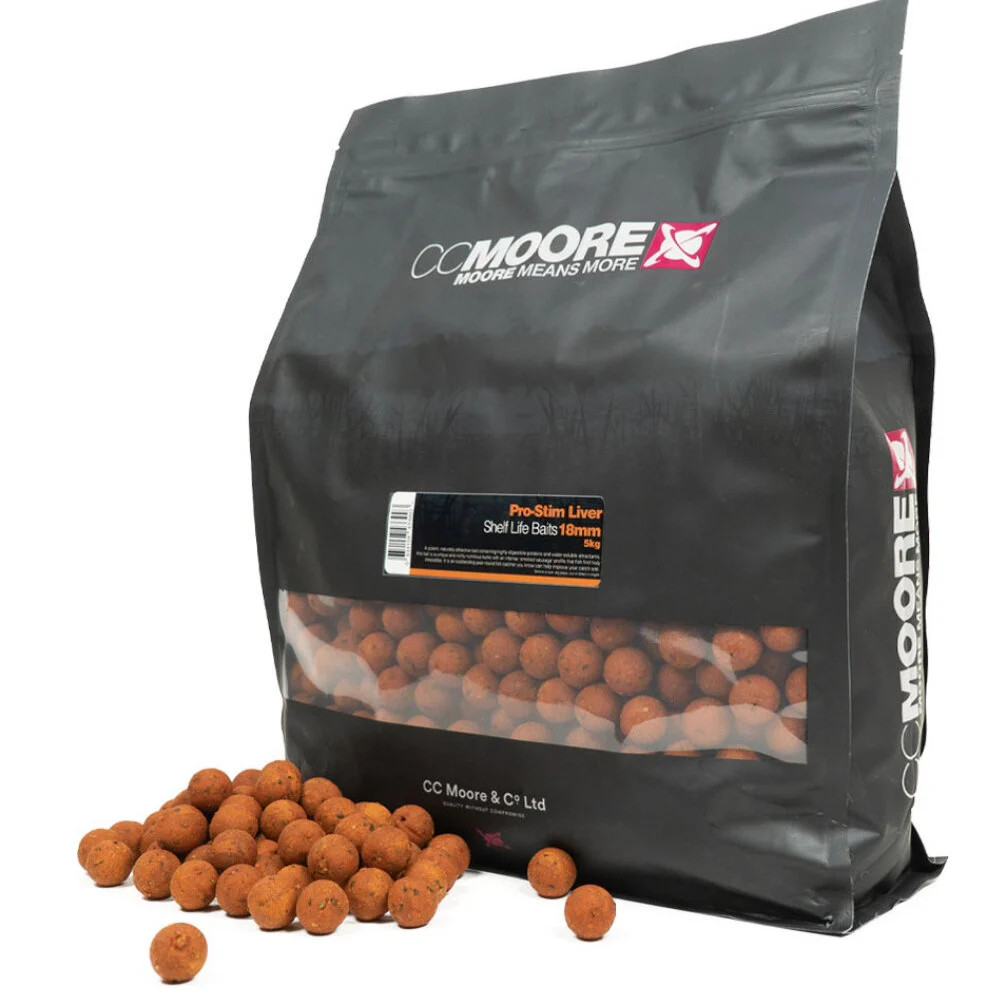 CC Moore Pro-Stim Liver Range Boilie 18mm 5kg