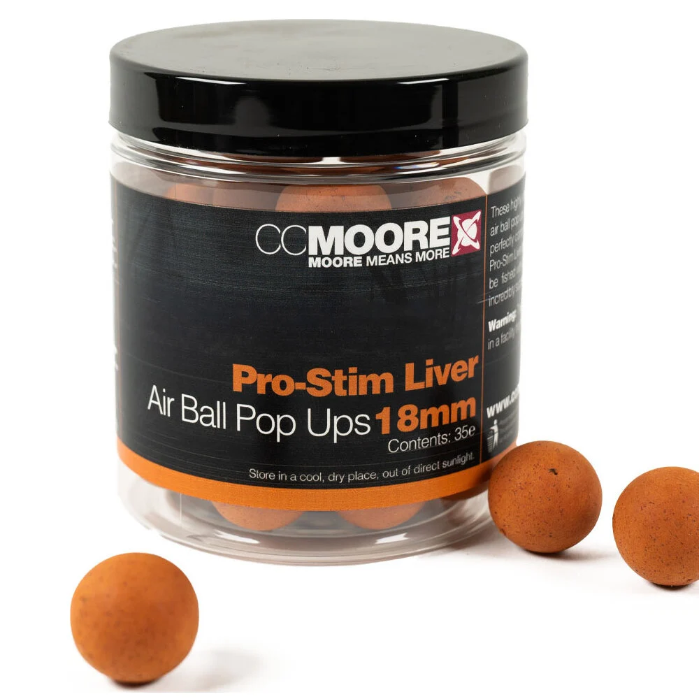 CC Moore Pro-Stim Liver Range Pop Up 18mm 35stk.