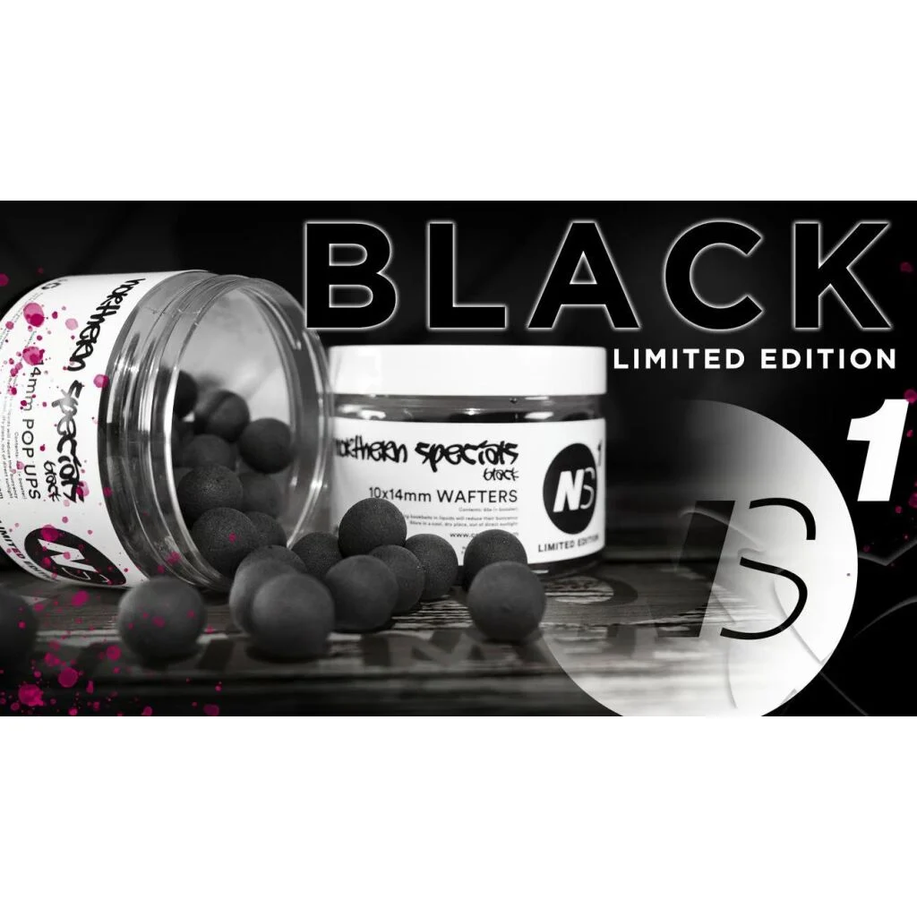 CCMoore NS1 dumbell wafters black 10x14mm (65)