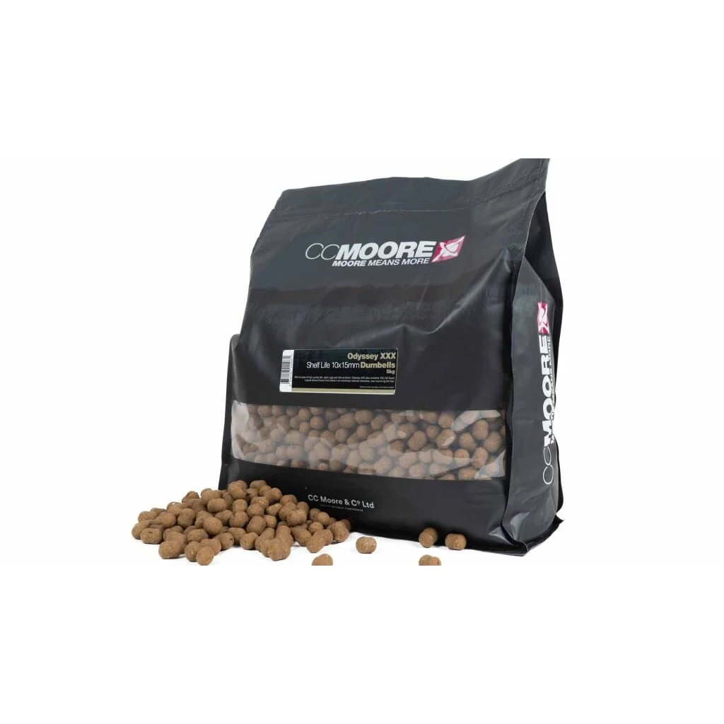 CCmoore Odyssey XXX Shelf Life Dumbells 10x15mm 5kg B-Ware