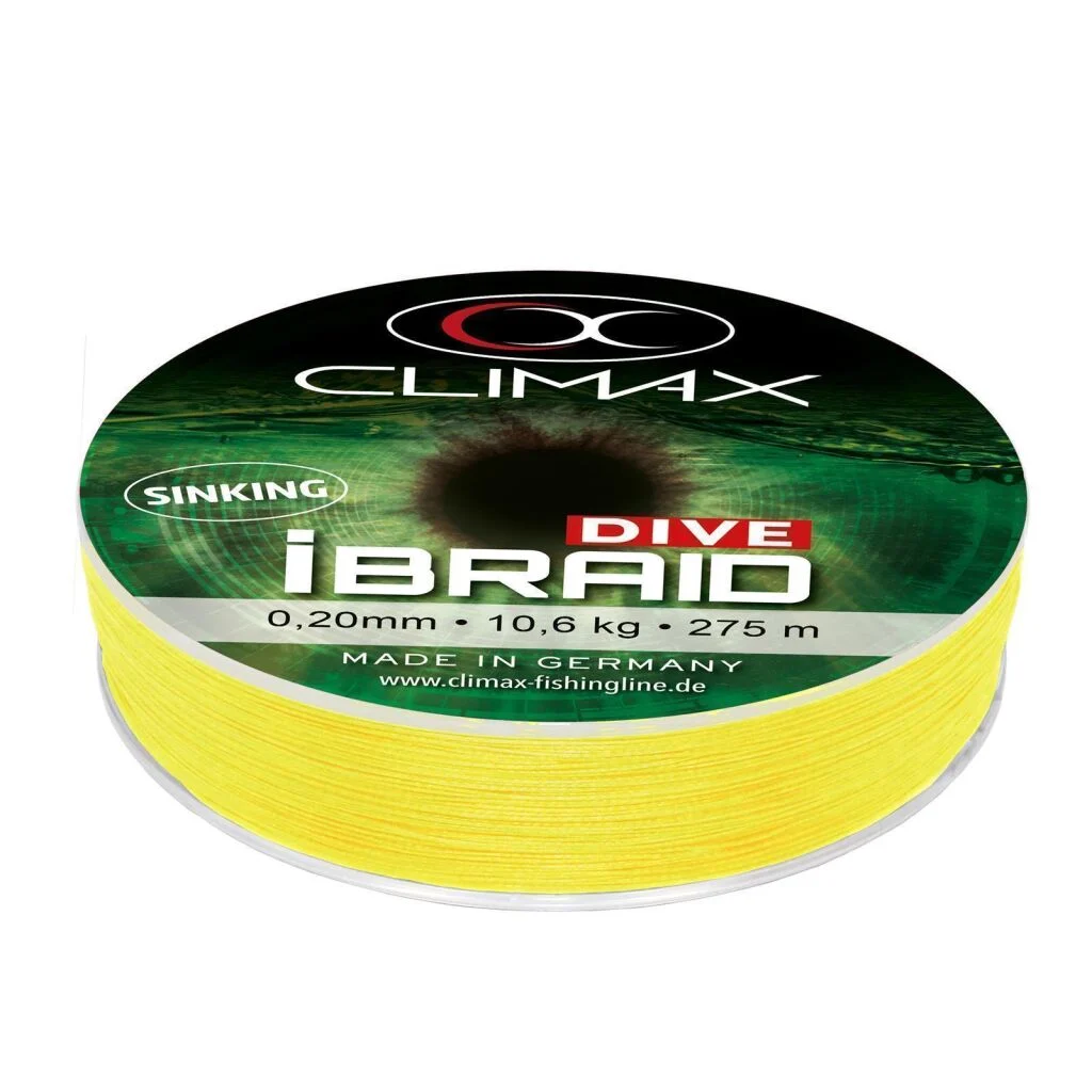 Climax iBraid Dive gelb SB 275m 0,20mm / 10,6kg