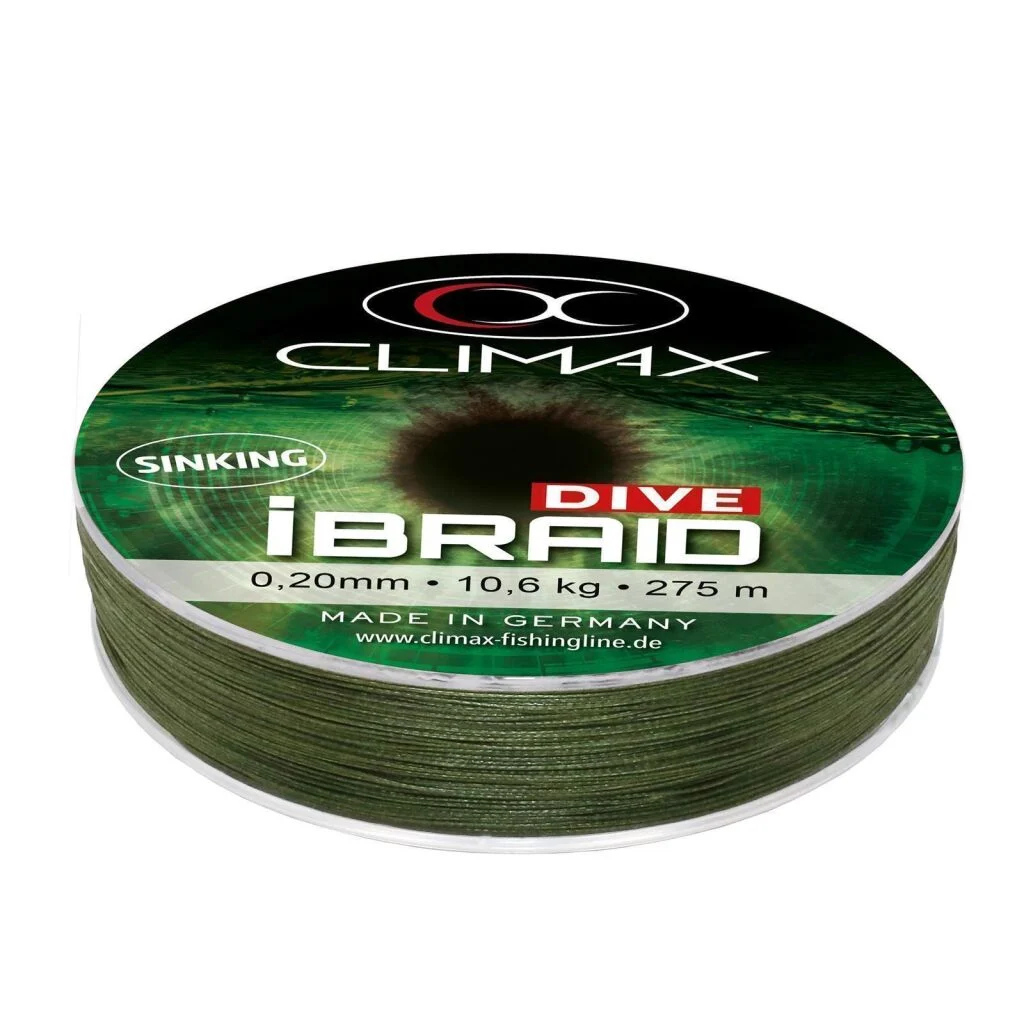 Climax iBraid Dive oliv 3000m 0,15mm / 7,5kg