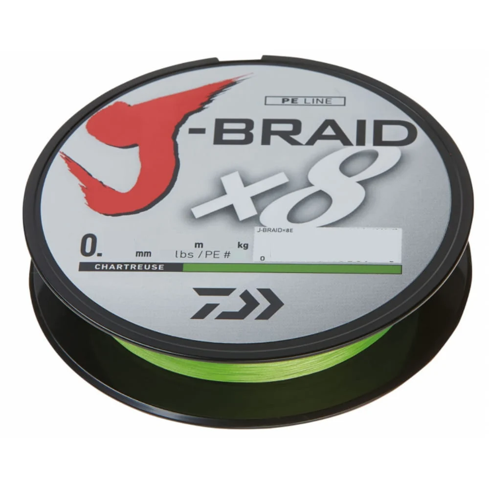 Daiwa J-Braid X8 0,42 mm 46,5 kg 300m Chartreuse