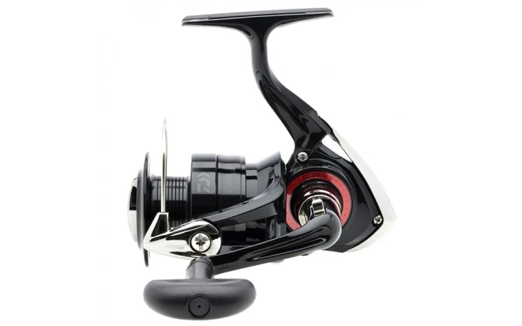 Daiwa Matchman 3000 Angelrolle mit Frontbremse und Klappkurbel 5,3 : 1 295 Gramm 4 kg Bremskraft 82 cm Kurbeleinzug 3 Kugellager