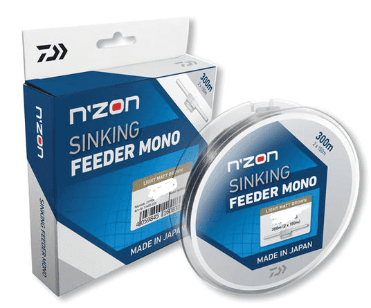 Daiwa N'Zon Line Sinking Feeder Mono 0,23 mm 3,9 kg 300 m