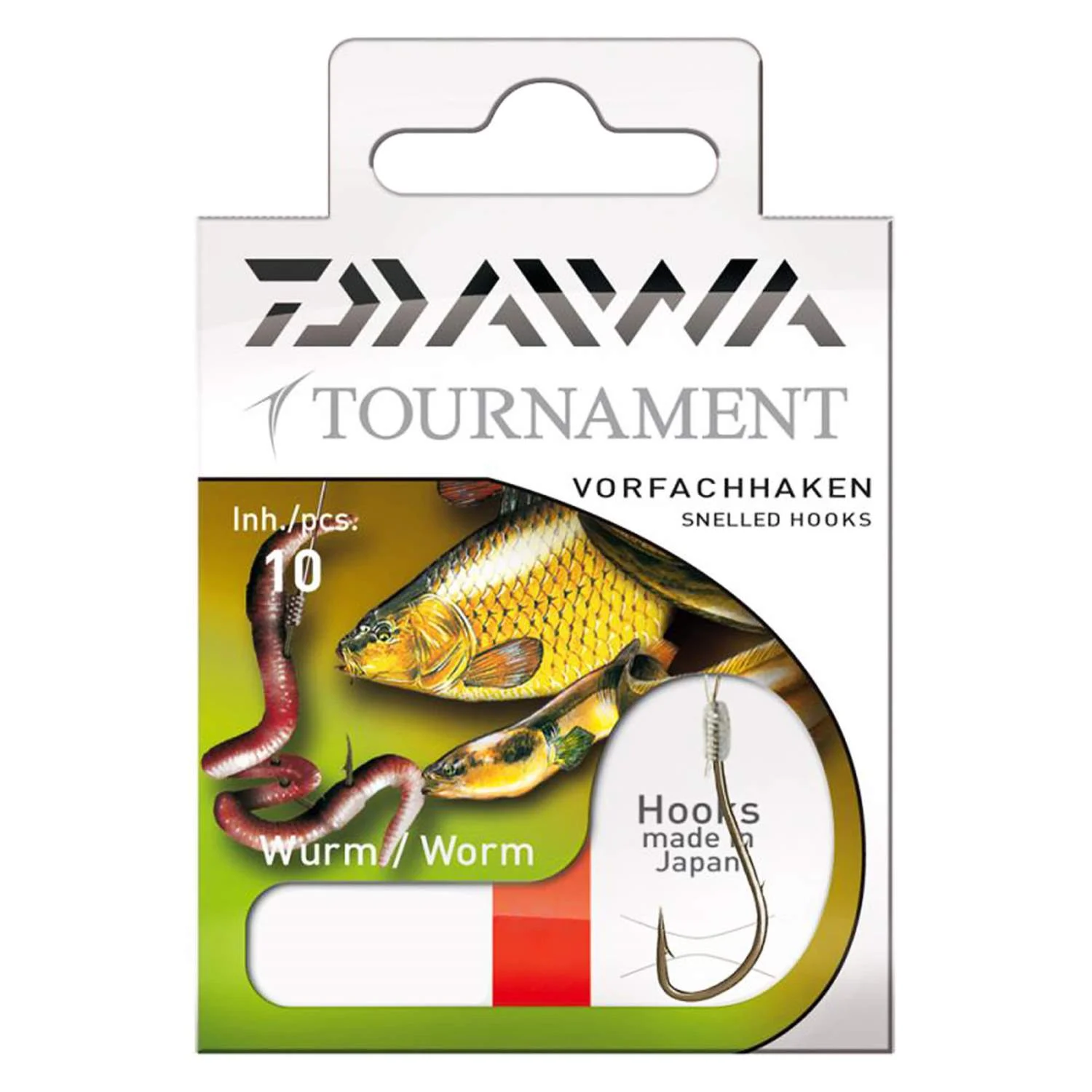 Daiwa Tournament Wurmhaken Gr. 4 Größe: 4