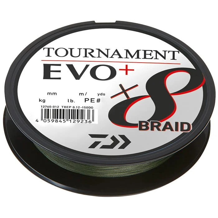 Daiwa Tournament X8 Braid EVO+ 0,14 mm 270 m 10,2 kg DG