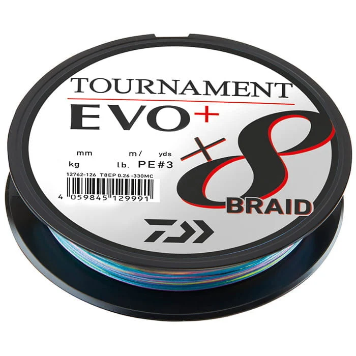 Daiwa Tournament X8 Braid EVO+ 0,20 mm 300 m 18,0 kg MC