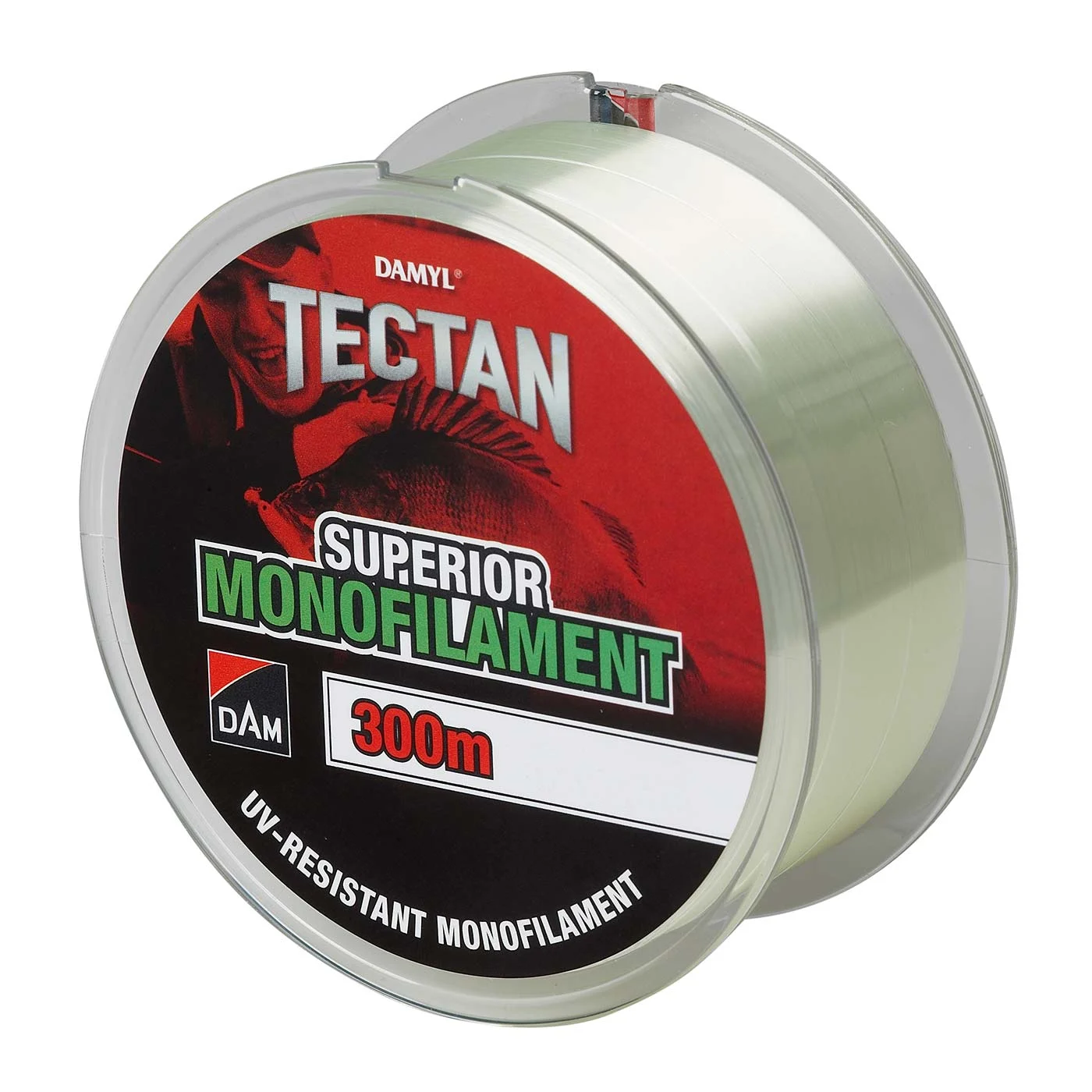 DAM Damyl Tectan Superior Monofilament 0,35 mm 11,2 kg 300 m Grün Transparent