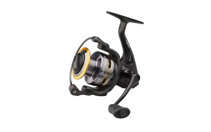 DAM Quick Impressa 4S 3000S Angelrolle mit Frontbremse 4 Kugellager 259 Gramm 0,25 mm 205 Meter