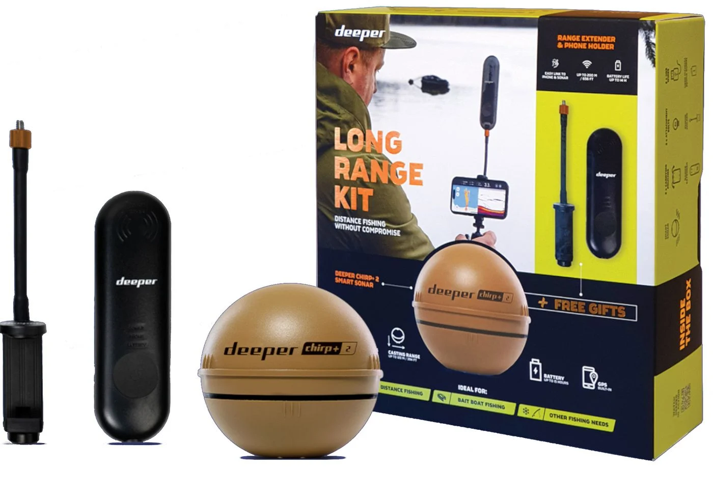 Deeper Long Range Kit Limited Edition - auswerfbarer Fischfinder