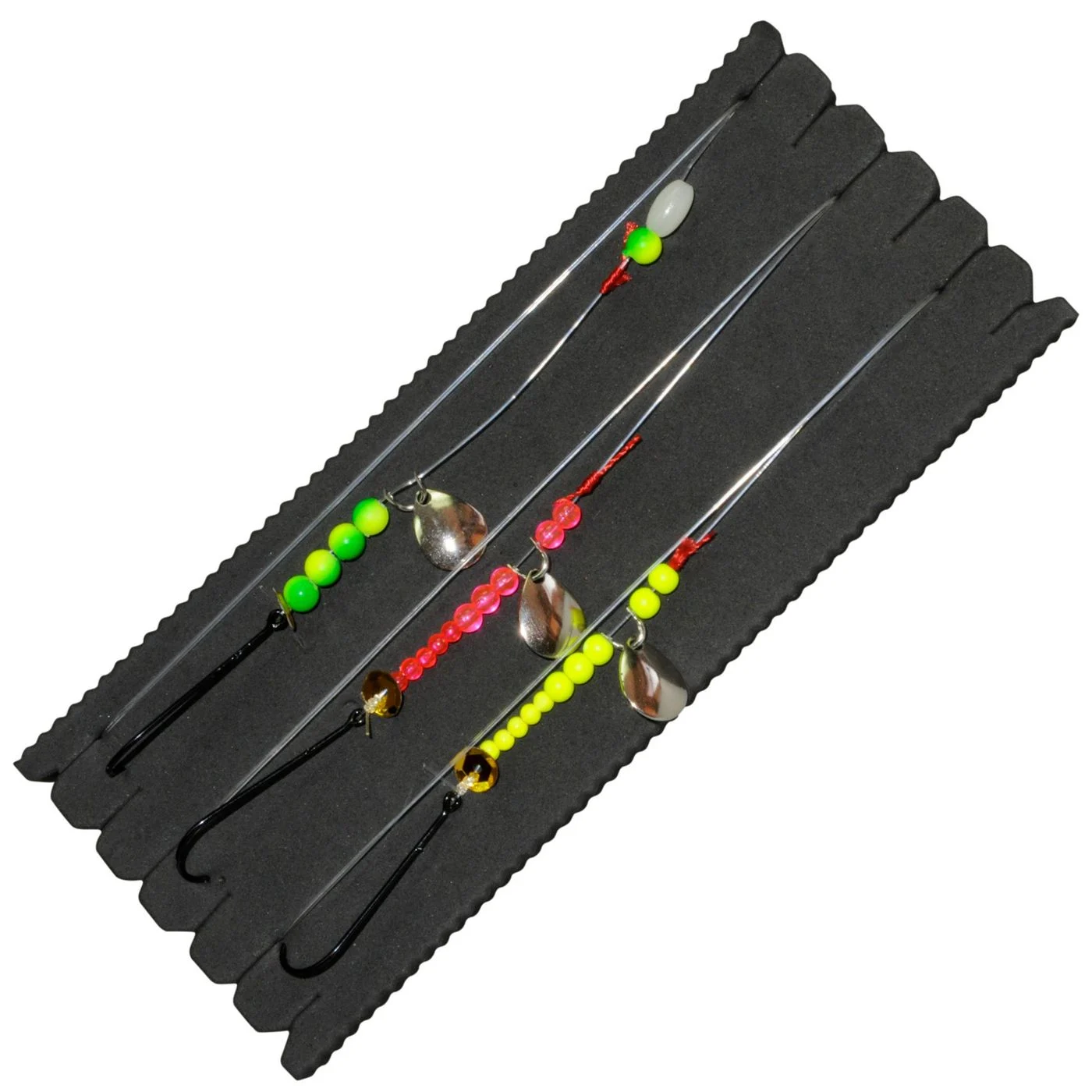 Dieter Eisele Butt Vorfächer 70cm 0,40mm Haken Gr. 2 - 3 x Vorfach