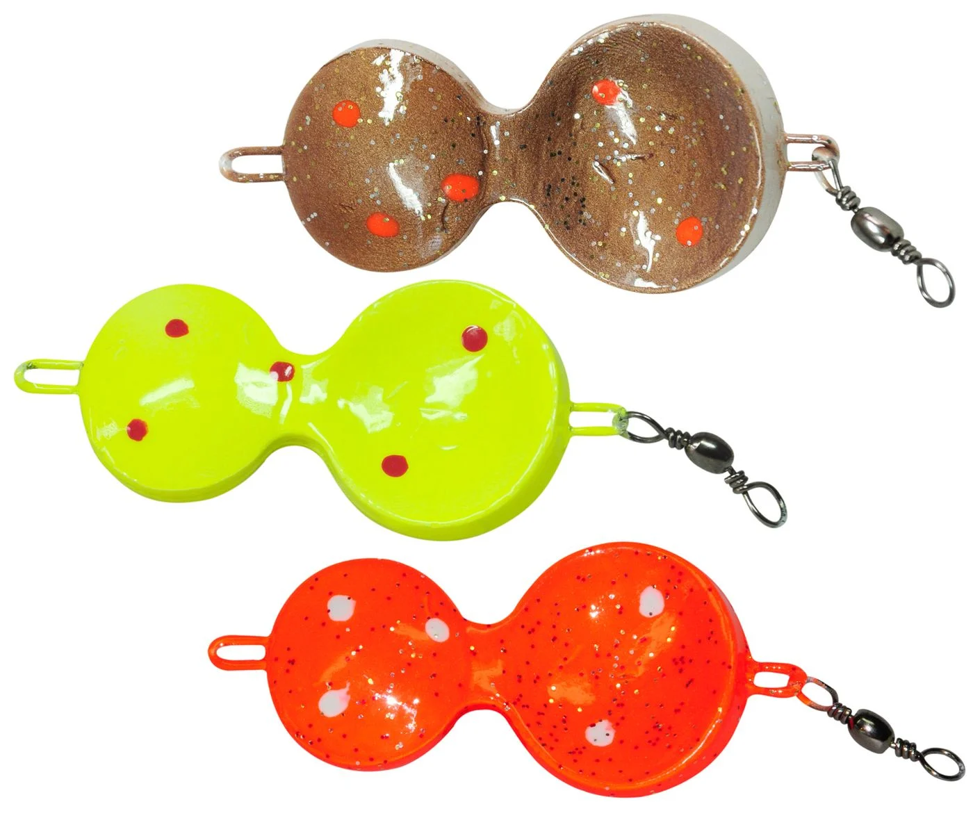 Dieter Eisele Buttlöffel - Löffel zum Plattfischangeln 30g Motor Oil UV