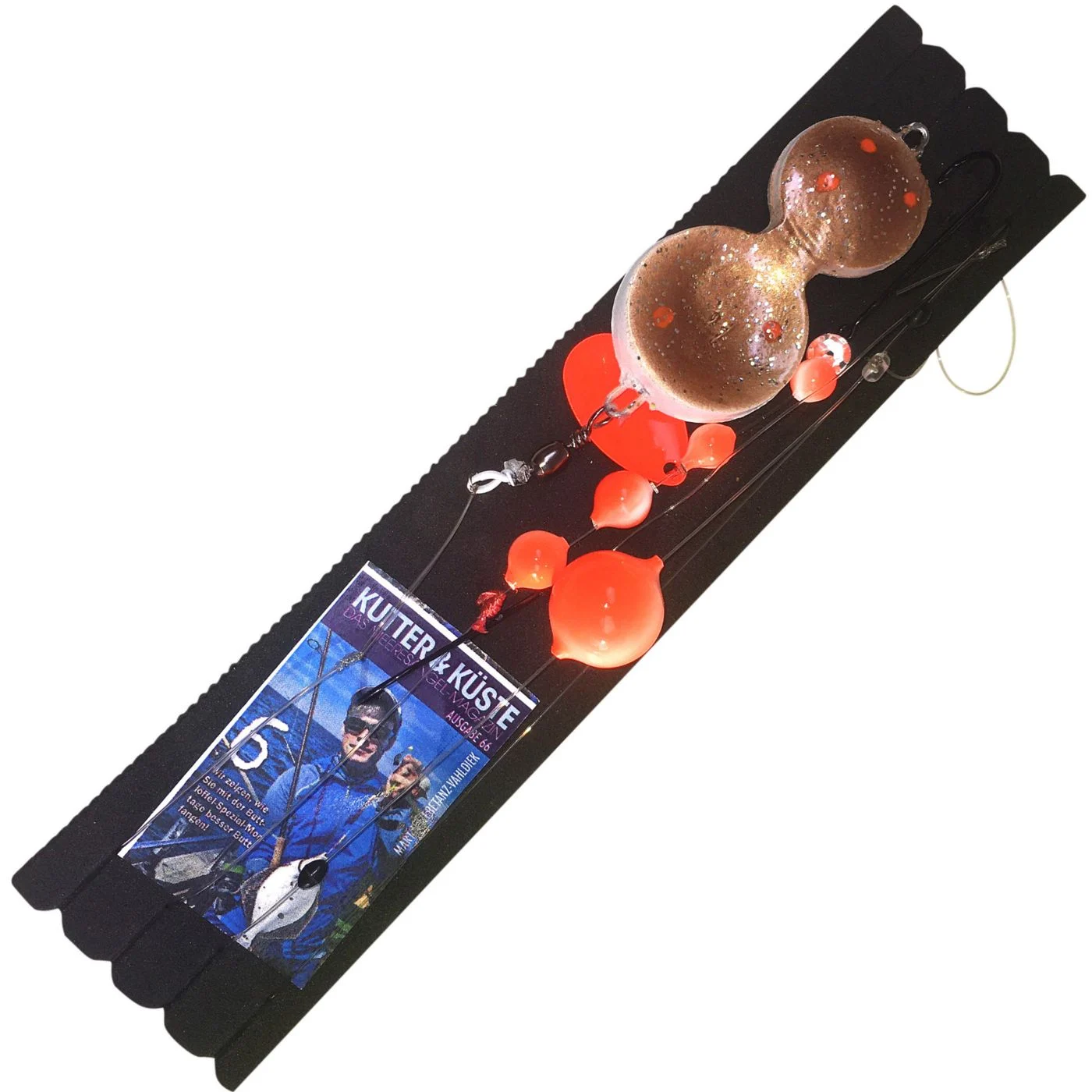 Dieter Eisele Flounder Doubletten Lifter Scholle - Buttlöffel System 30g