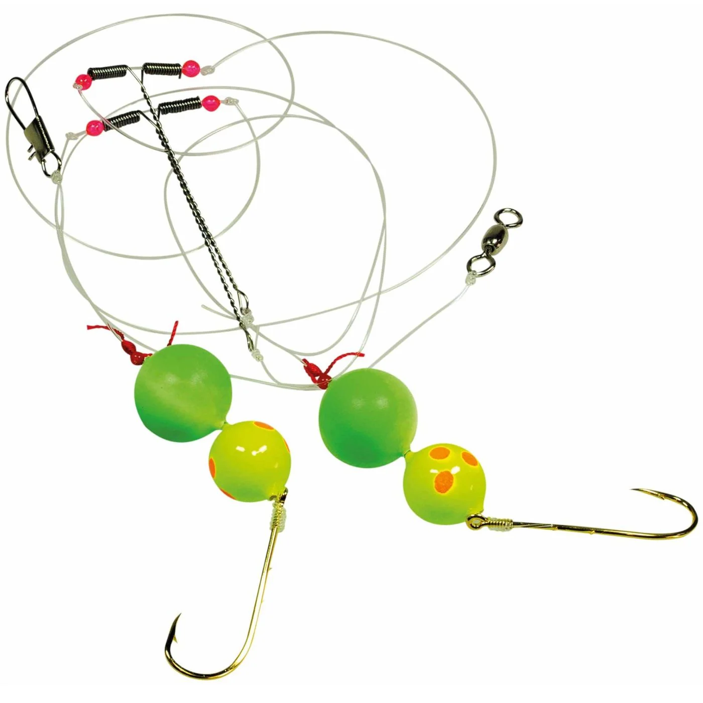 Dieter Eisele Select Dorschpaternoster gelb/grün 110cm 0,40mm 2/0