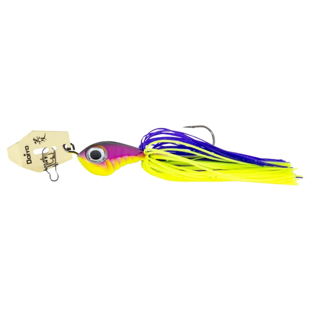 Doiyo S'zuki Chatterbait 6g purple chartreuse