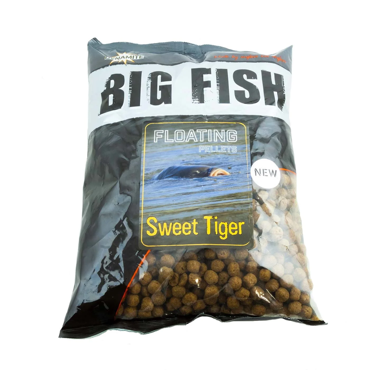 Dynamite Baits Big Fish Floating Feed Pellets 1,1kg 11mm Sweet Tiger
