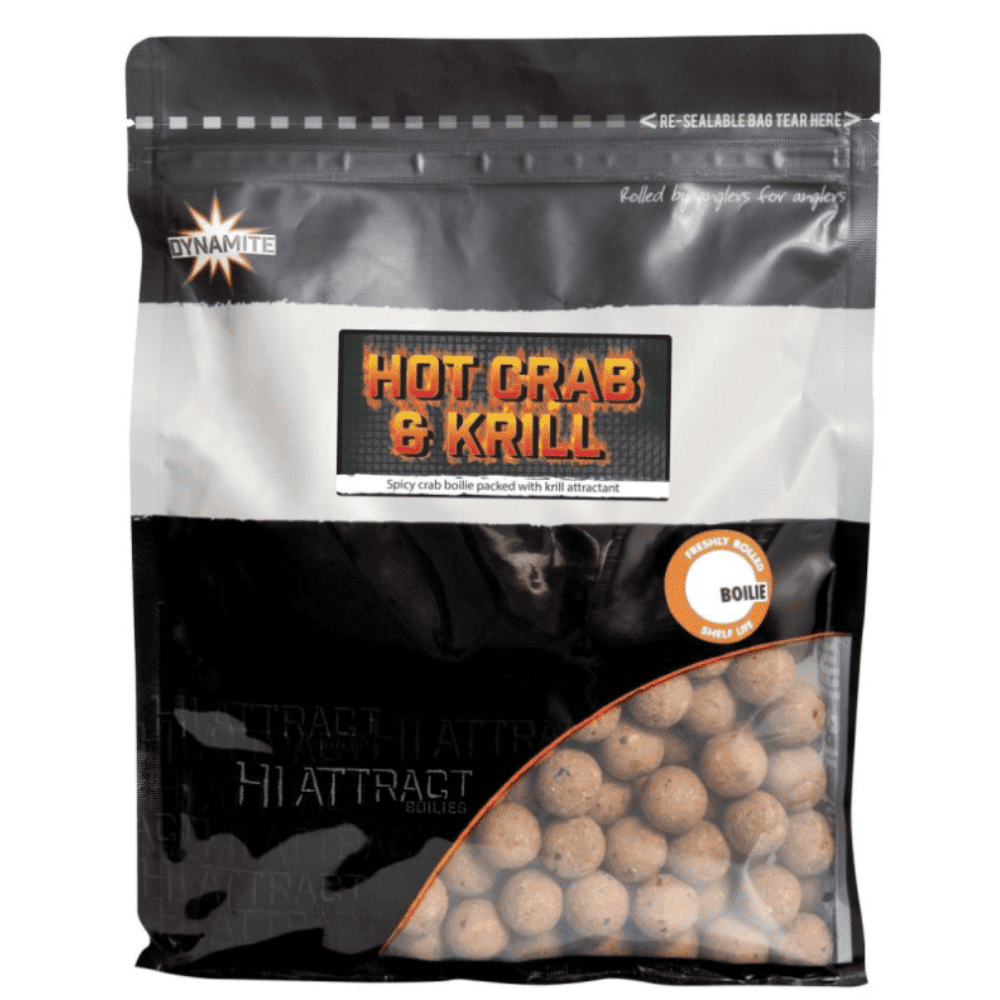 Dynamite Baits Boilies Hot Crab & Krill 20 mm 1,8 kg