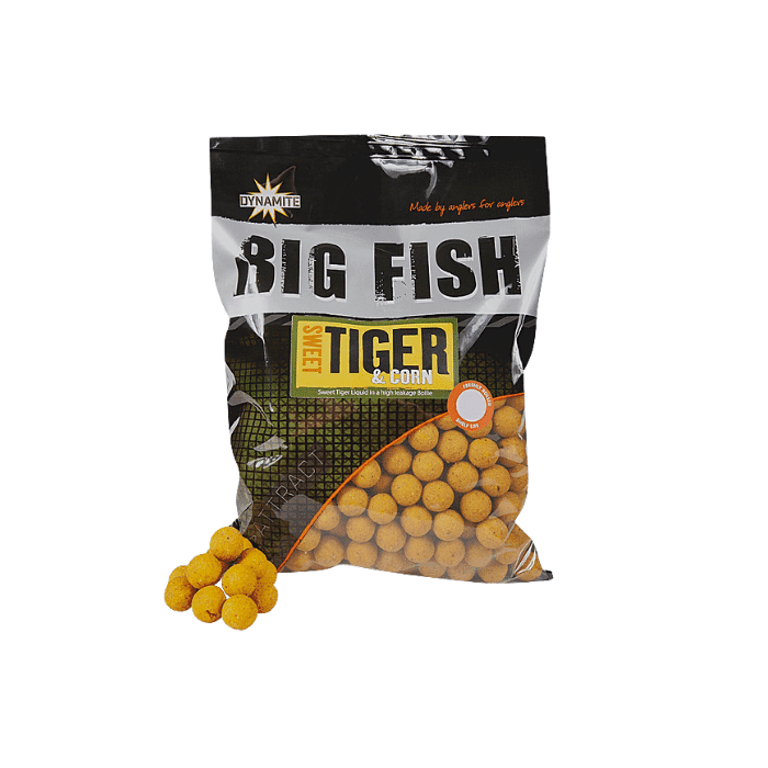 Dynamite Baits Boilies Sweet Tiger & Corn 15mm 1,8kg