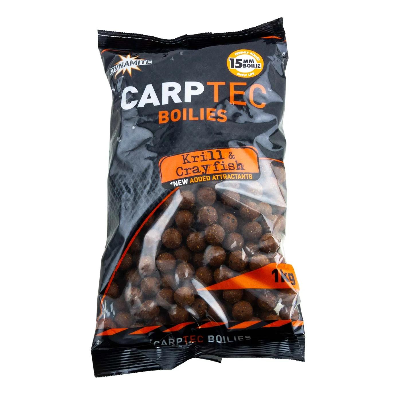Dynamite Baits CarpTec Boilies 15mm 900g Krill Crayfish