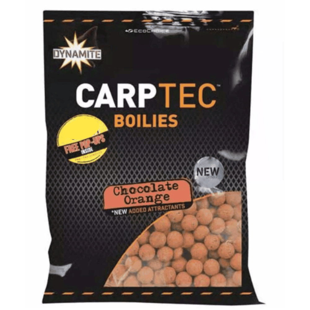 Dynamite Baits Carptec Boilies Chocolate Orange 20 mm 1,8 kg