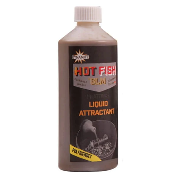 Dynamite Baits Hot Fish & GLM Liquid Attractant 500ml