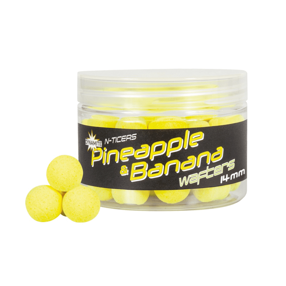 Dynamite Baits N-Ticers Wafters 14mm Pineapple&Banana