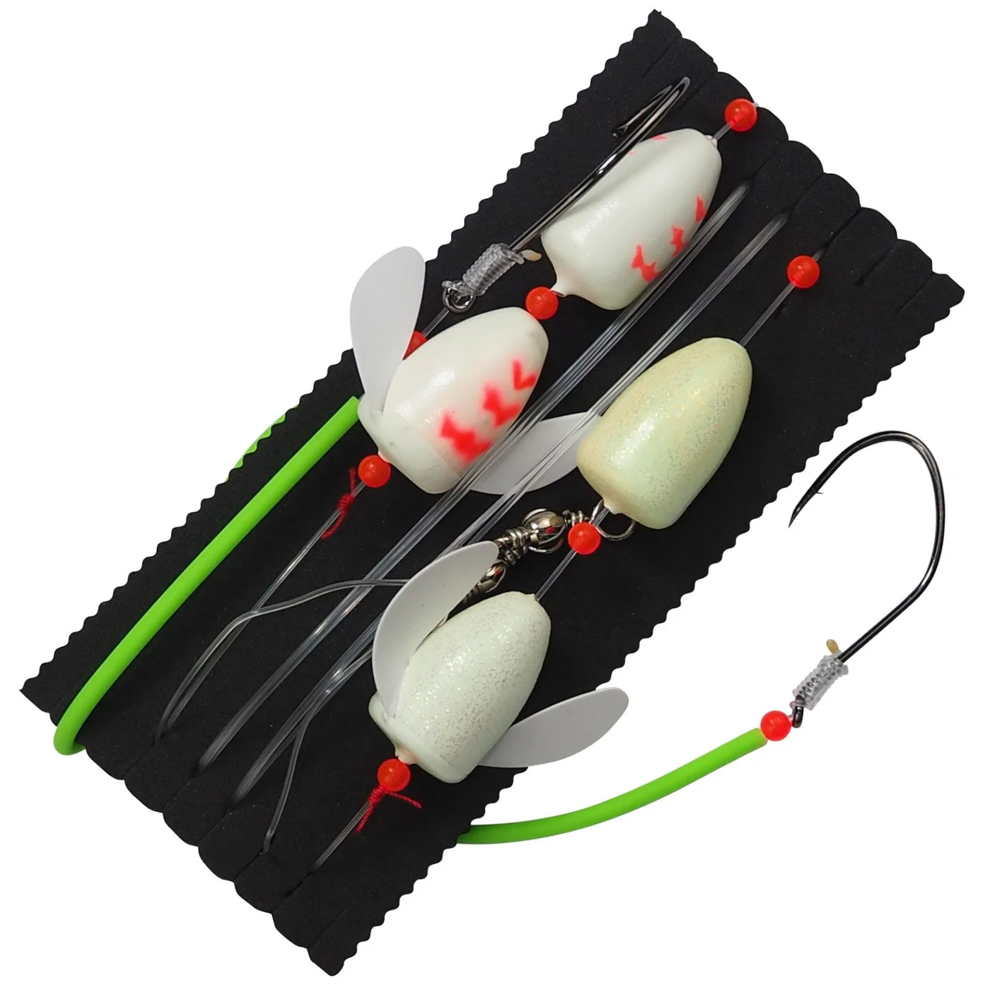 Eisele Glow-Schleppvorfach 6/0 - 2 Meeresvorfächer