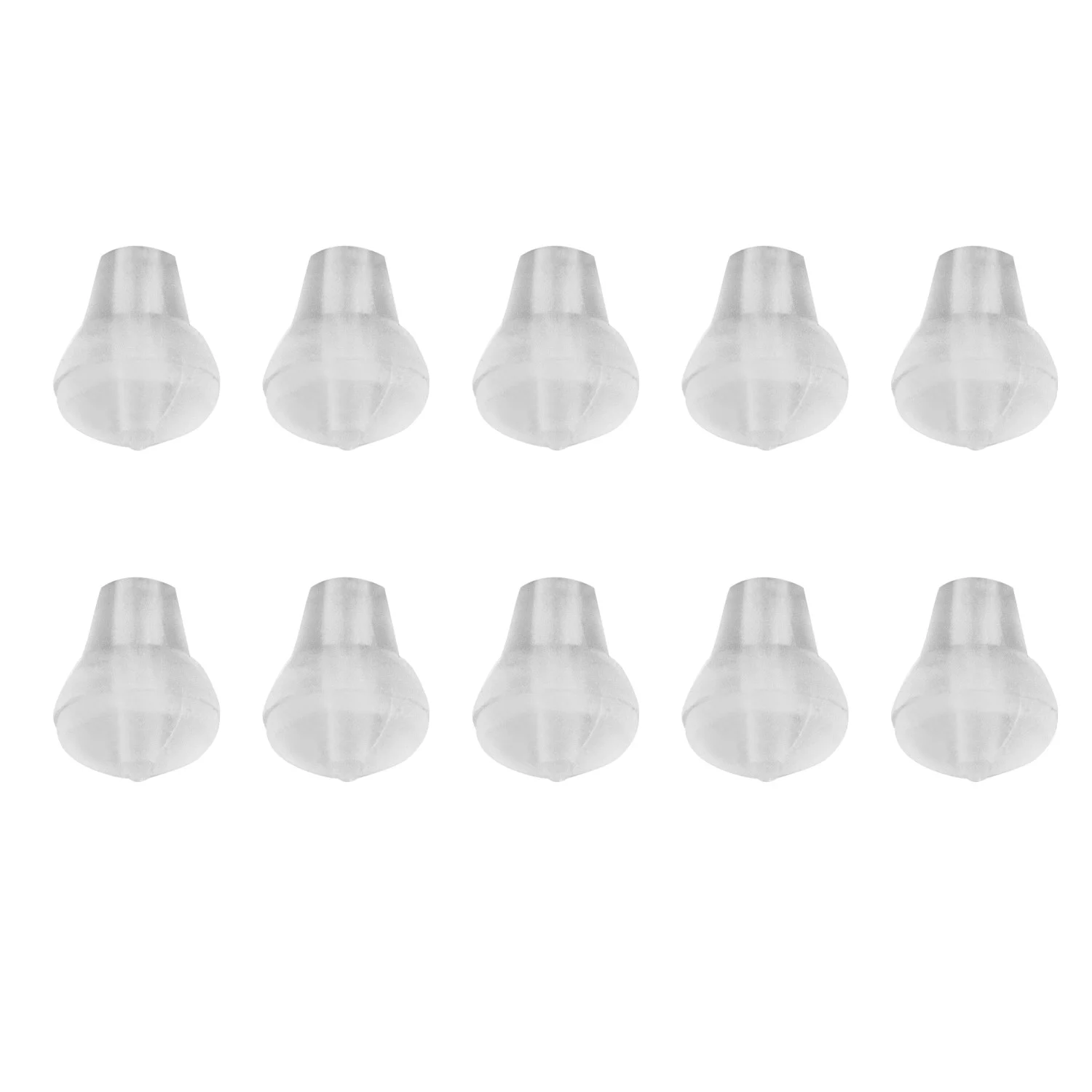 Faith Rig Ring Stops 10pcs Transparent Farbe: Transparent