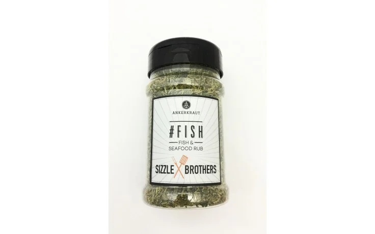 #Fish Ankerkraut Trockenmarinade ideal für Fisch 130 Gramm