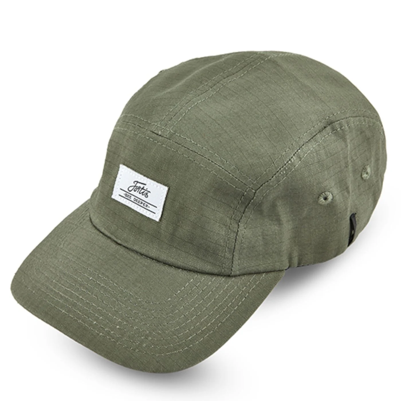 Fortis 5 Panel Hat Olive - Angelcap