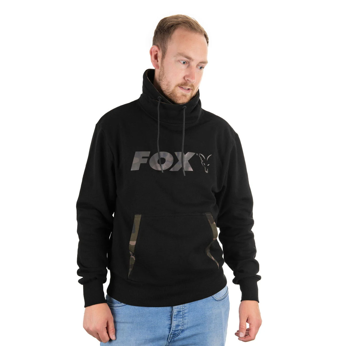 Fox Black / Camo High Neck