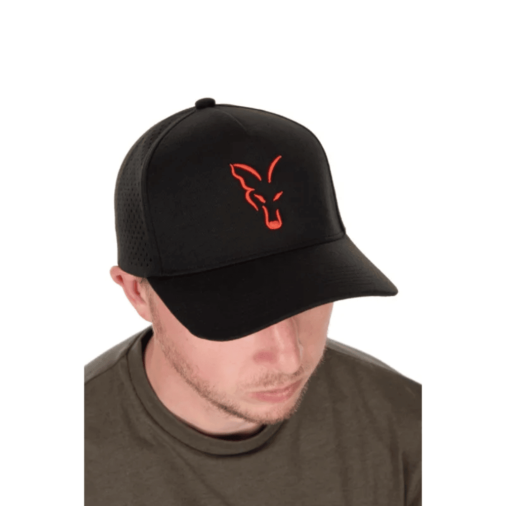 Fox Black-Orange Collection Baseball Cap