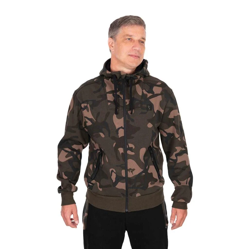 Fox Camo full zip premium 310 hoodie