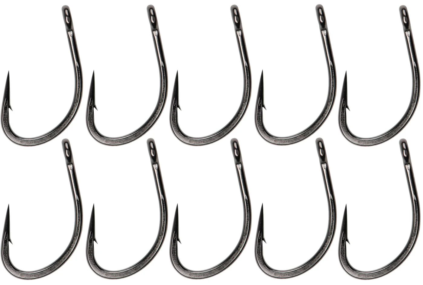 Fox Carp Hooks Curve Shank Short - 10 Karpfenhaken 2