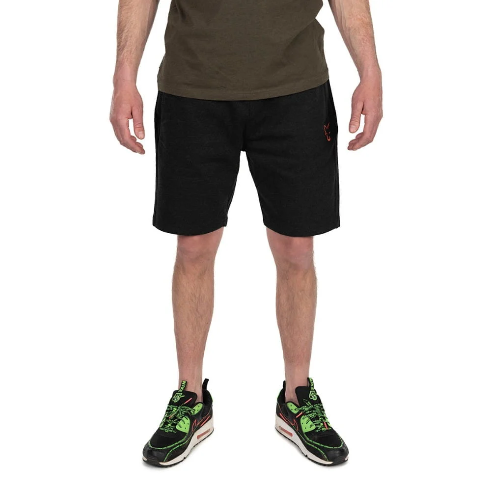 Fox Collection LW Jogger Shorts Black & Orange S