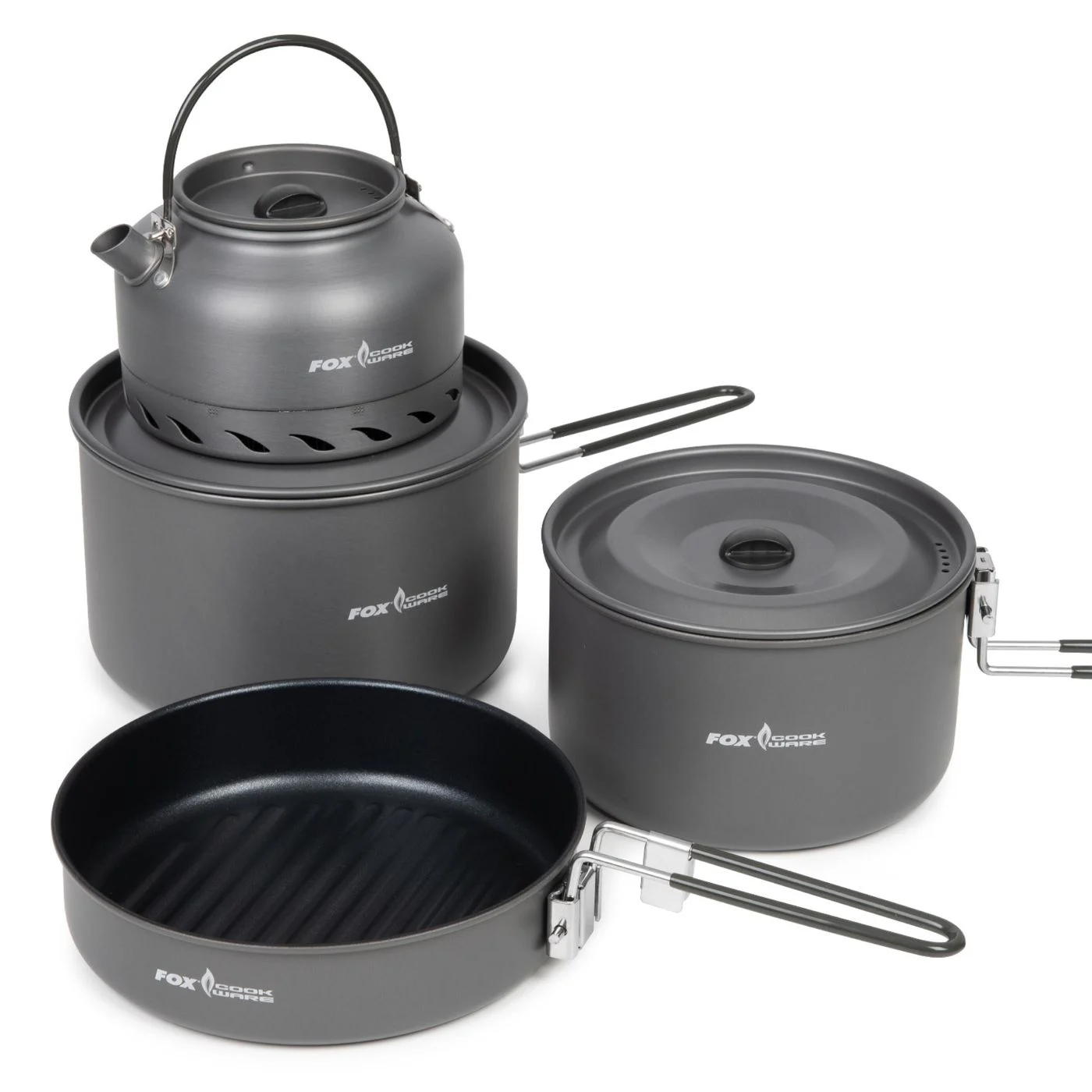 Fox Cookware Deluxe Cook Set - vierteiliges Kochset