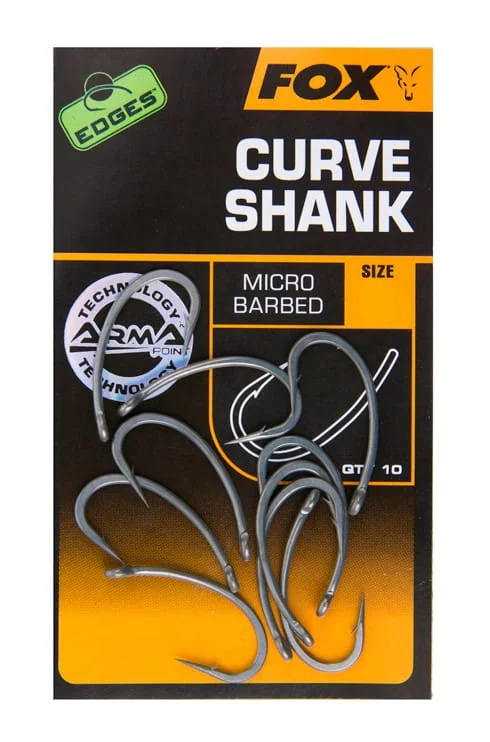 Fox Edges Armapoint Curve Shank Size 6 10 Stück