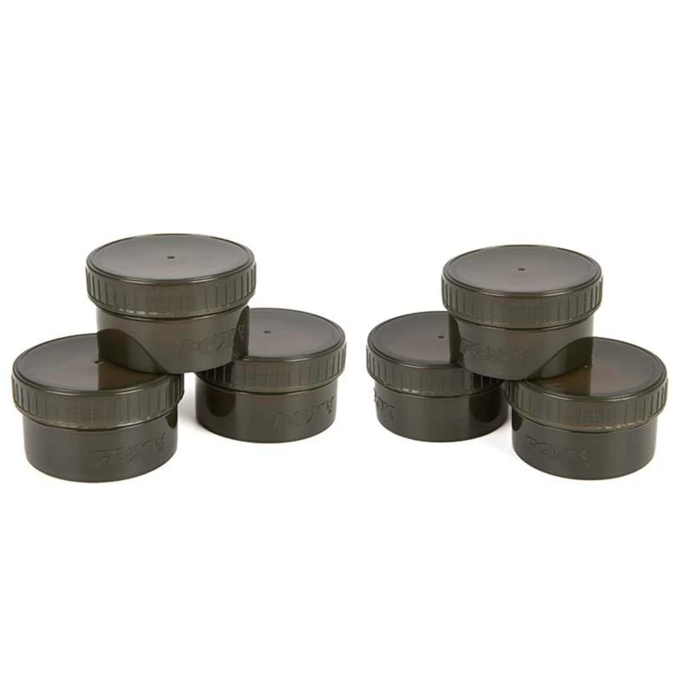 Fox Edges Hookbait pots half - 6 Köderdosen