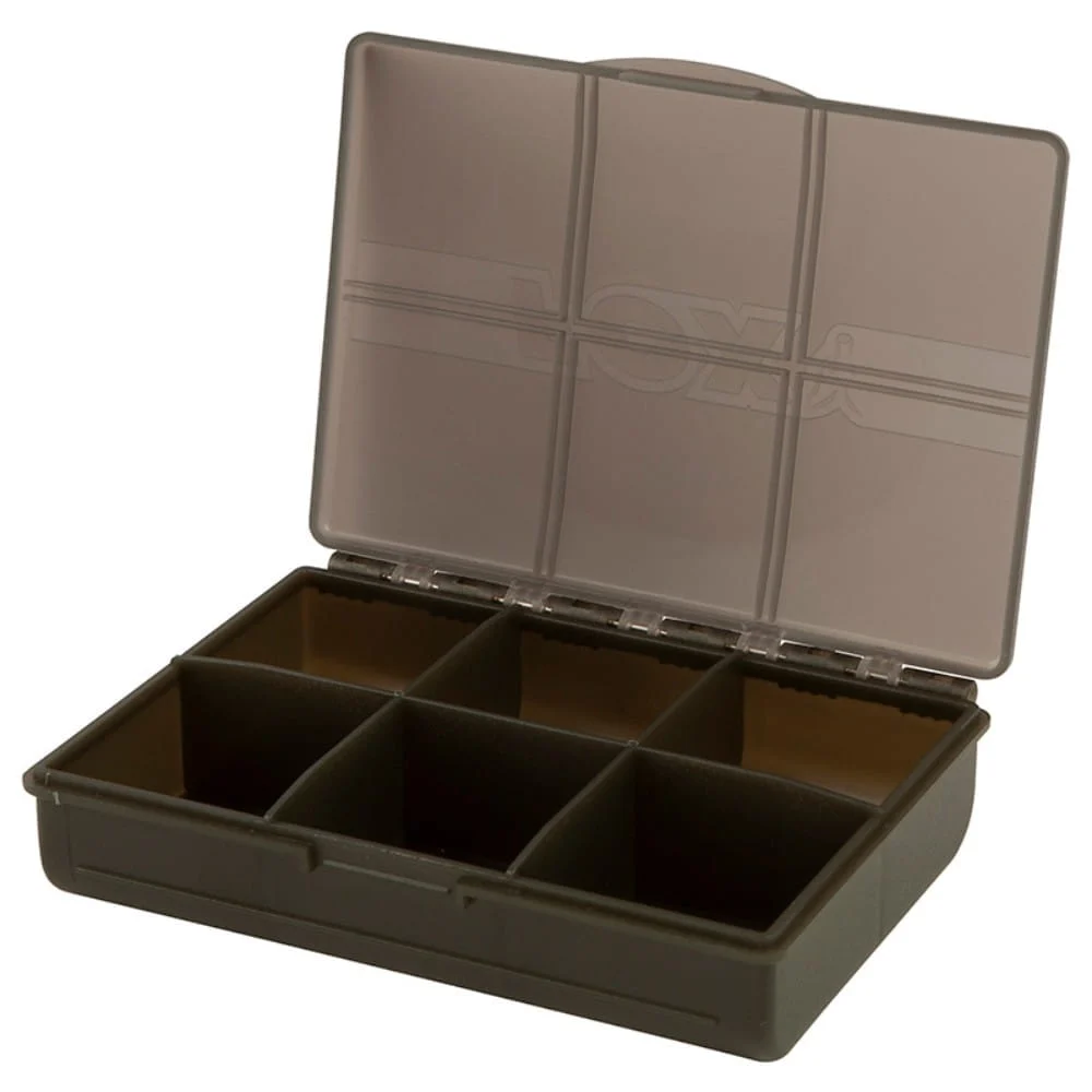 Fox Edges Internal 6 Compartment Box 10x7x2 cm